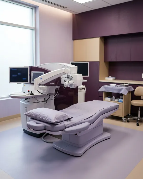 Sala de cirurgia refrativa a laser